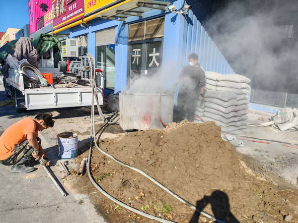 大名顶管注浆加固